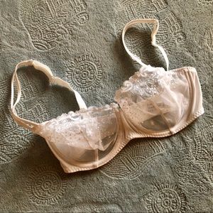 Simone Perele White Lace Bra